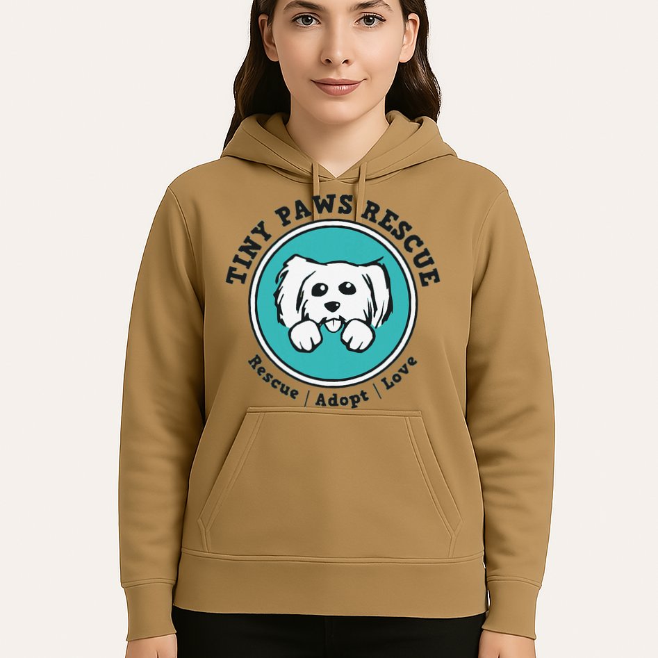 Tiny Paws Dog Logo Hoodie