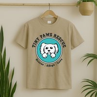 Tiny Paws Dog Logo T-Shirt