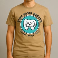 Tiny Paws Dog Logo T-Shirt