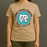 Tiny Paws Dog Logo T-Shirt