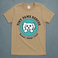 Tiny Paws Dog Logo T-Shirt
