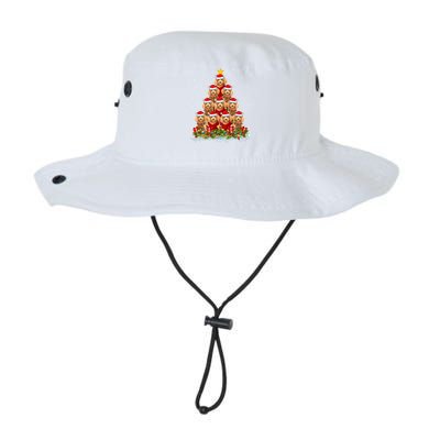 Toy Poodle Dog Lover Xmas Tree Santa Christmas Toy Poodle Gift Legacy Cool Fit Booney Bucket Hat