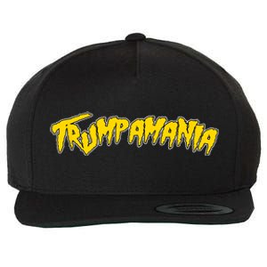 Trumpamania Pro Donald Trump Republican Wrestling Funny Wool Snapback Cap