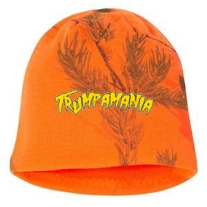 Trumpamania Pro Donald Trump Republican Wrestling Funny Kati - Camo Knit Beanie