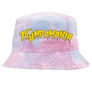 Trumpamania Pro Donald Trump Republican Wrestling Funny Tie-Dyed Bucket Hat