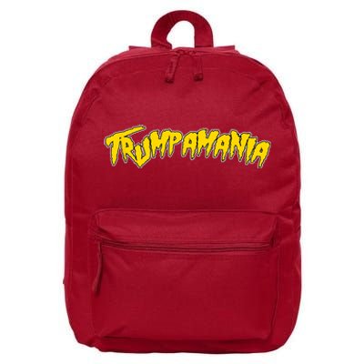 Trumpamania Pro Donald Trump Republican Wrestling Funny 16 in Basic Backpack