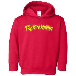 Trumpamania Pro Donald Trump Republican Wrestling Funny Toddler Hoodie