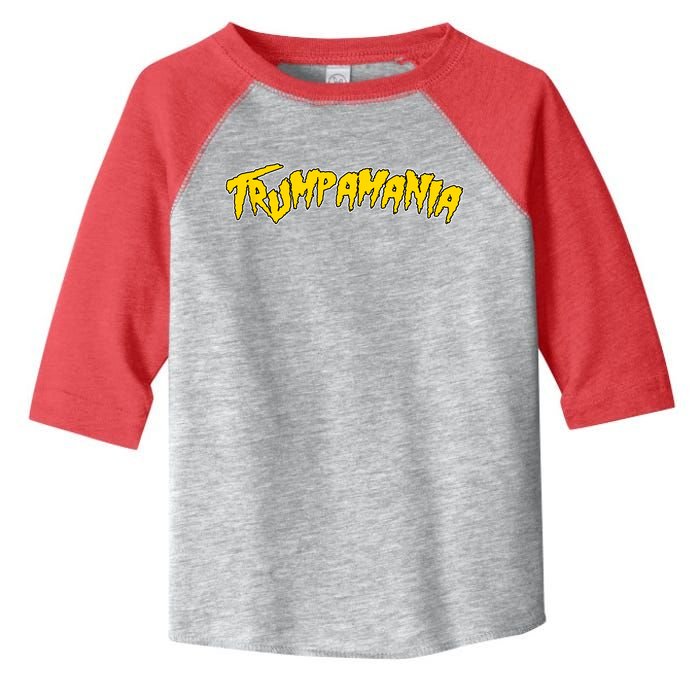 Trumpamania Pro Donald Trump Republican Wrestling Funny Toddler Fine Jersey T-Shirt