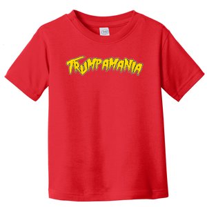 Trumpamania Pro Donald Trump Republican Wrestling Funny Toddler T-Shirt