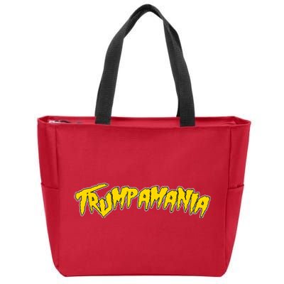 Trumpamania Pro Donald Trump Republican Wrestling Funny Zip Tote Bag