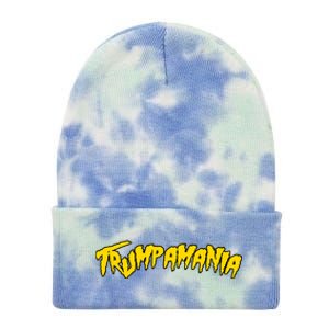 Trumpamania Pro Donald Trump Republican Wrestling Funny Tie Dye 12in Knit Beanie