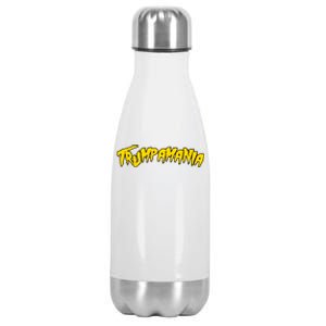 Trumpamania Pro Donald Trump Republican Wrestling Funny Stainless Steel Insulated Water Bottle