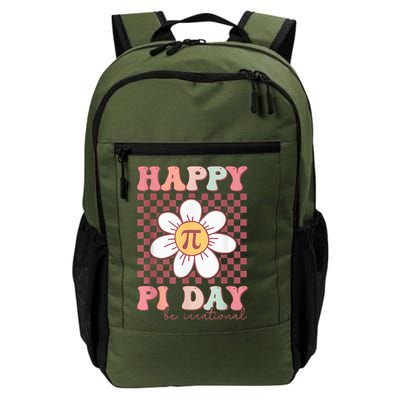 Teacher Pi Day Lover Groovy Style Daily Commute Backpack