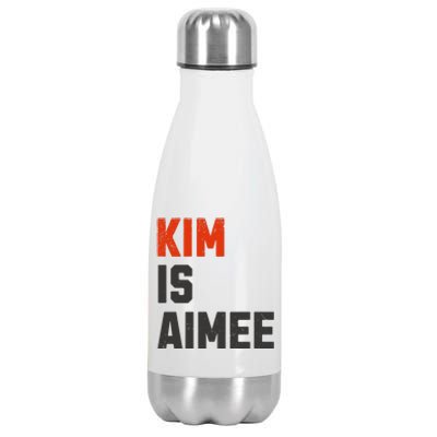 Tortured Poet Department Thank You Aimee Eras Stainless Steel Insulated Water Bottle