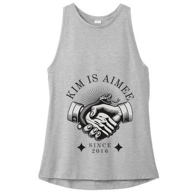 Tortured Poet Department Thank You Aimee Ladies PosiCharge Tri-Blend Wicking Tank