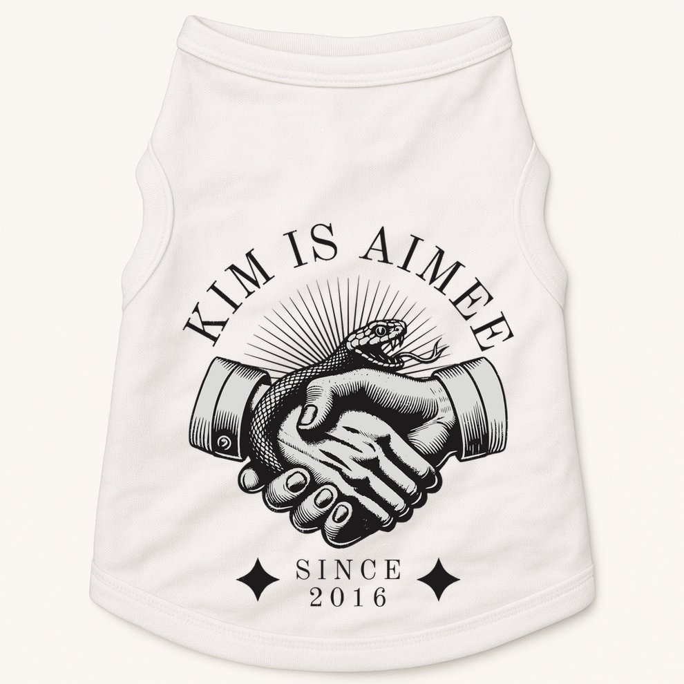 Tortured Poet Department Thank You Aimee Doggie Tank