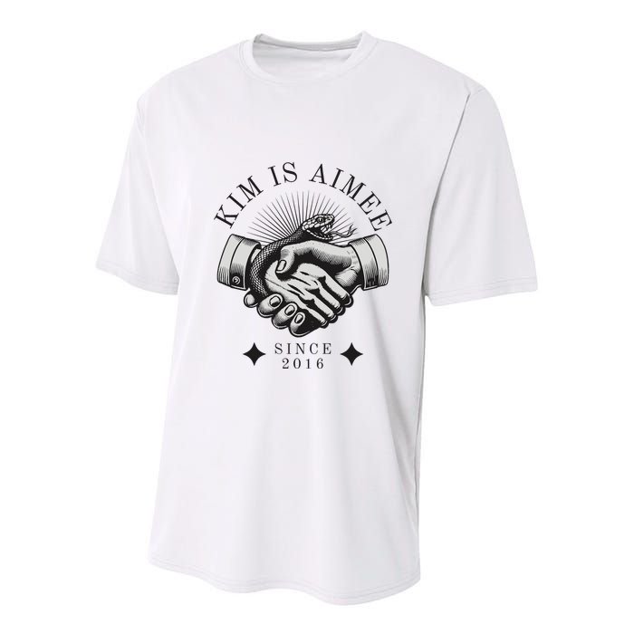 Tortured Poet Department Thank You Aimee Youth Performance Sprint T-Shirt