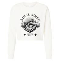 Tortured Poet Department Thank You Aimee Cropped Pullover Crew