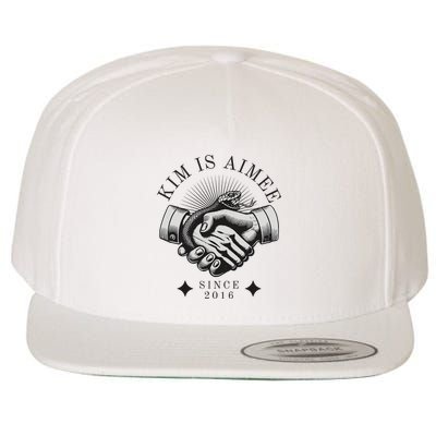 Tortured Poet Department Thank You Aimee Wool Snapback Cap