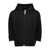 The Poets Department New Album Toddler Zip Fleece Hoodie