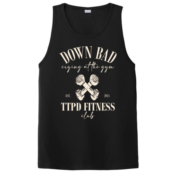 The Poets Department Down Bad Crying At Gym PosiCharge Competitor Tank