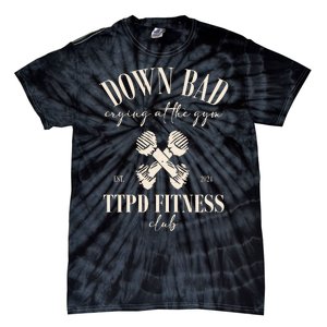 The Poets Department Down Bad Crying At Gym Tie-Dye T-Shirt