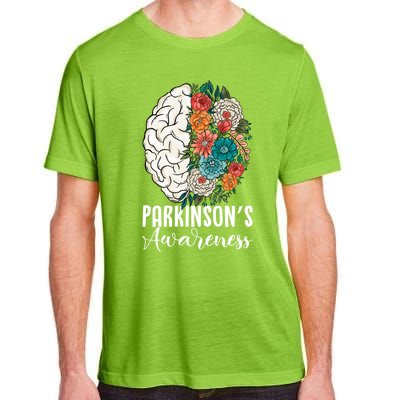 Tulip ParkinsonS Disease Awareness April Month Support Gift Adult ChromaSoft Performance T-Shirt