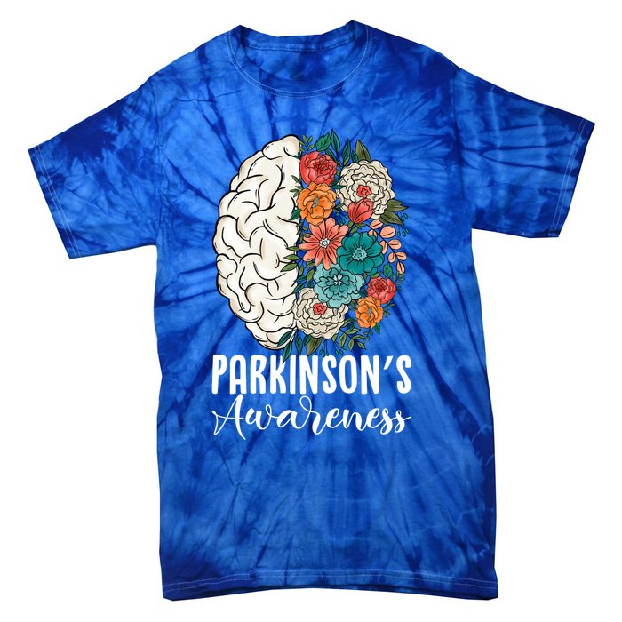 Tulip ParkinsonS Disease Awareness April Month Support Gift Tie-Dye T-Shirt