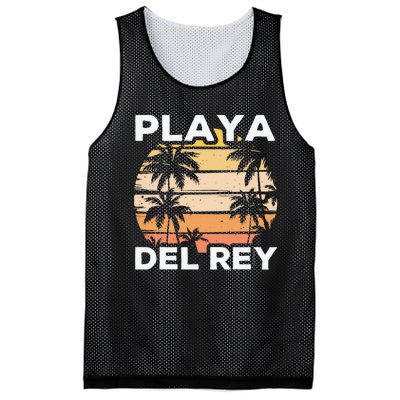 Traveling Playa Del Rey Beach Tropical Travel Mesh Reversible Basketball Jersey Tank