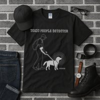 Toxic People Detector Funny Tall T-Shirt
