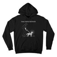 Toxic People Detector Funny Tall Hoodie