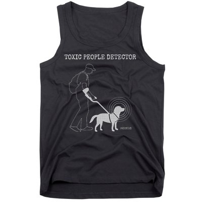 Toxic People Detector Funny Tank Top