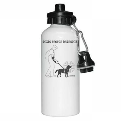 Toxic People Detector Funny Aluminum Water Bottle 