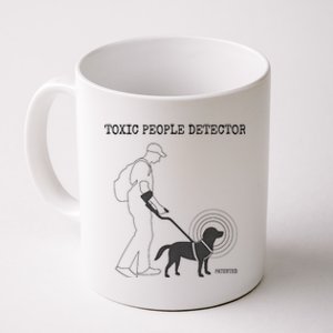 Toxic People Detector Funny Coffee Mug