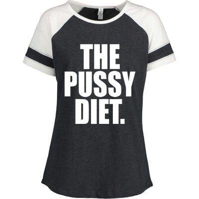 The Pussy Diet Enza Ladies Jersey Colorblock Tee