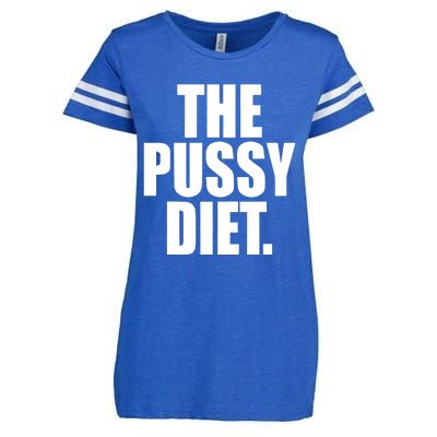 The Pussy Diet Enza Ladies Jersey Football T-Shirt