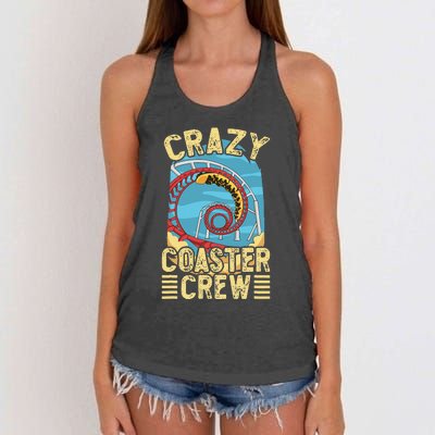 Theme Park Design for a Theme Park Lover Women's Knotted Racerback Tank