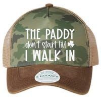 The Paddy Don't Start Till I Walk In St Patrick's Day Spirit Legacy Tie Dye Trucker Hat