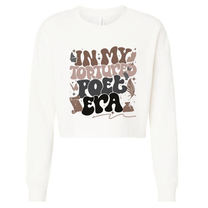 The Poets Department Cropped Pullover Crew