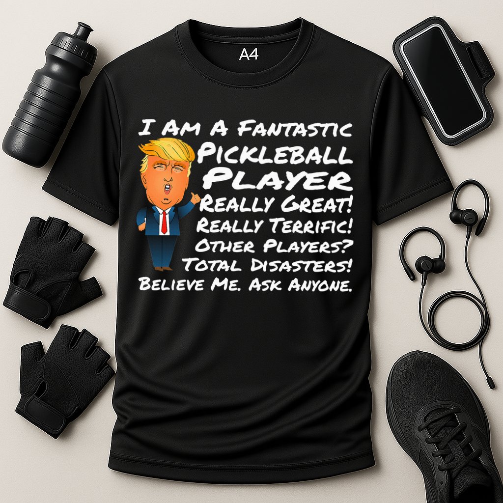 Trump Pickleball Design Cooling Performance Crew T-Shirt