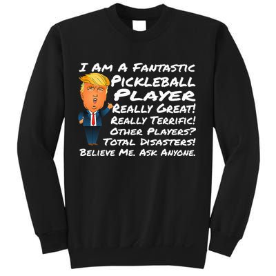 Trump Pickleball Design Sweatshirt