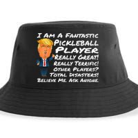 Trump Pickleball Design Sustainable Bucket Hat