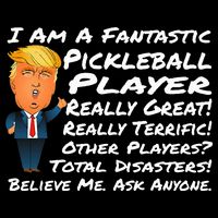 Trump Pickleball Design Sustainable Bucket Hat