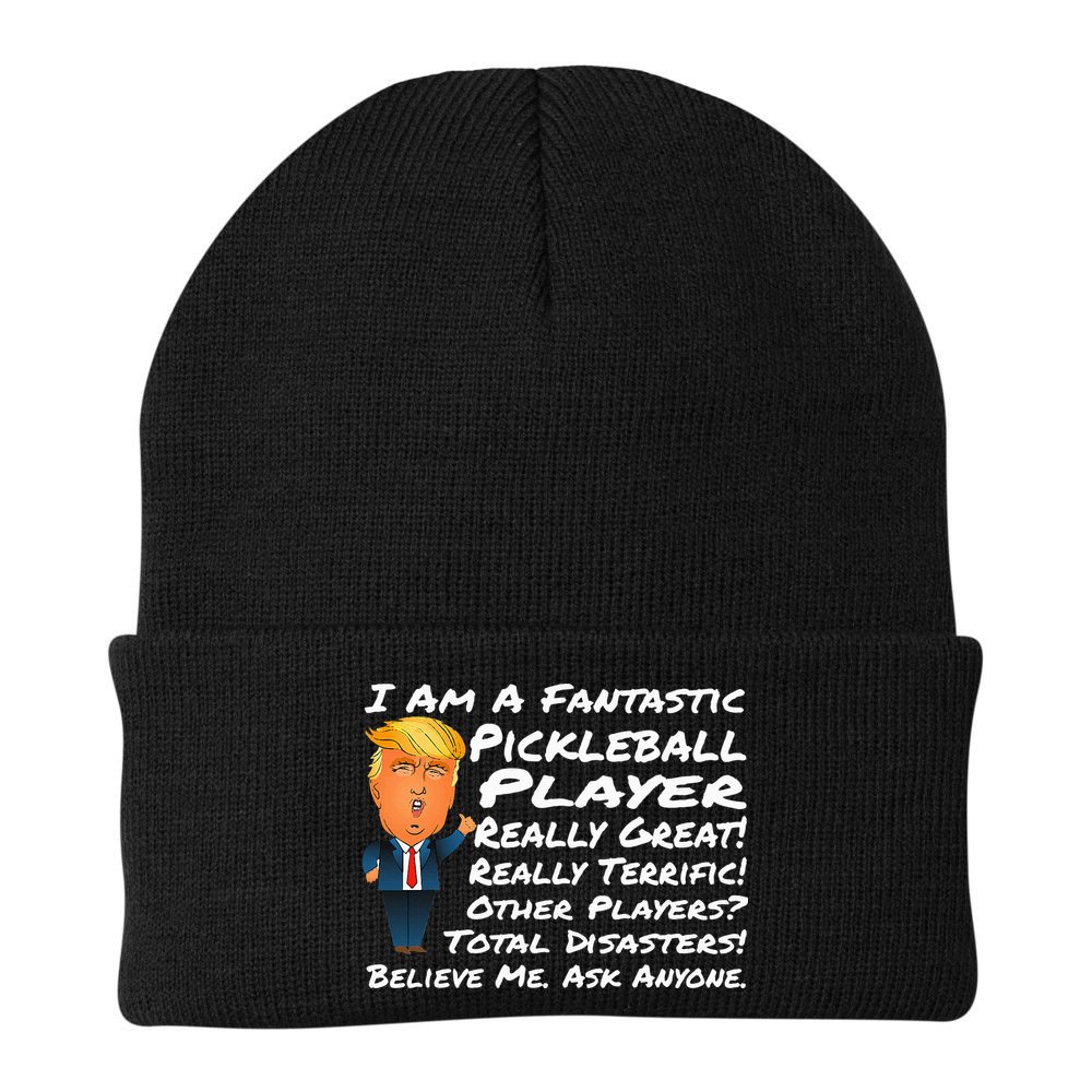 Trump Pickleball Design Beanie
