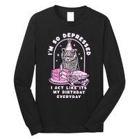 Tortured Poet Era So Depressed Birthday Everyday Long Sleeve Shirt