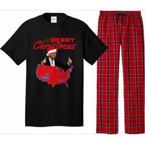 Trump Presidential Election Results Map Funny Christmas Pajama Set