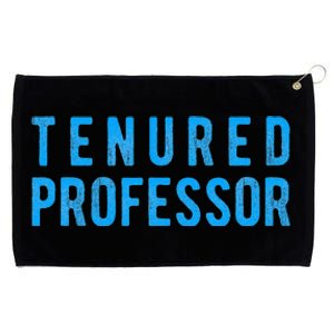 Tenured Professor Educator Appreciation Gift Grommeted Golf Towel