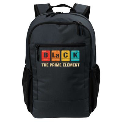 The Prime Elets Periodic Table Juneteenth Black History Funny Gift Daily Commute Backpack