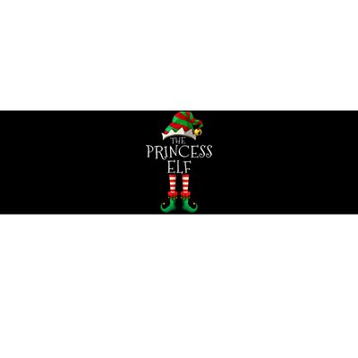 The Princess Elf Funny Christmas Matching Family Bumper Sticker