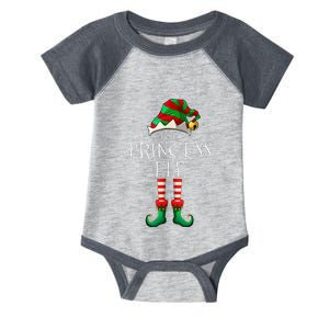 The Princess Elf Funny Christmas Matching Family Infant Baby Jersey Bodysuit